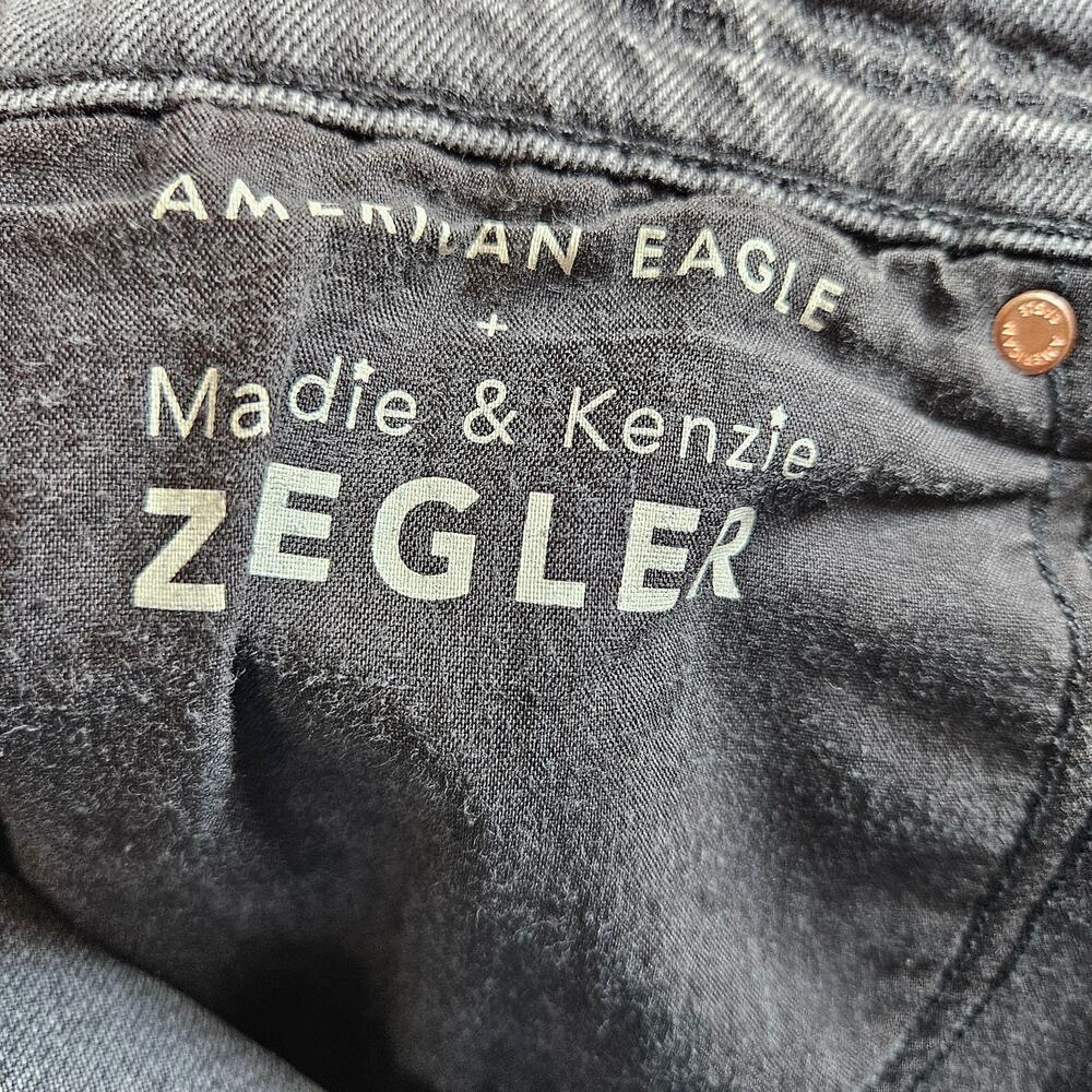 American Eagle High Rise Relaxed Straight‎ Jeans Plus Size 18 Casual Neutral - Picture 11 of 13